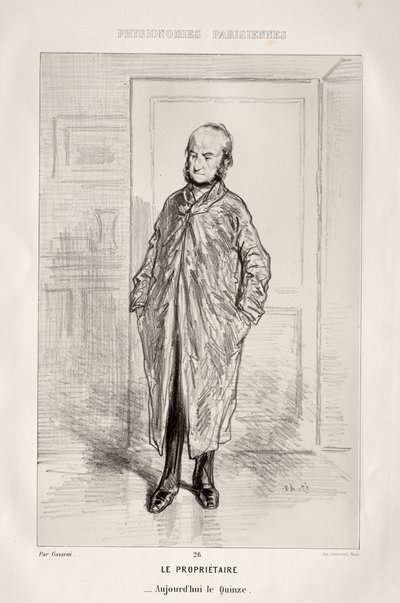 Der Eigentümer von Paul Gavarni