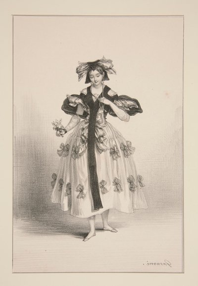 Bäuerin von Paul Gavarni