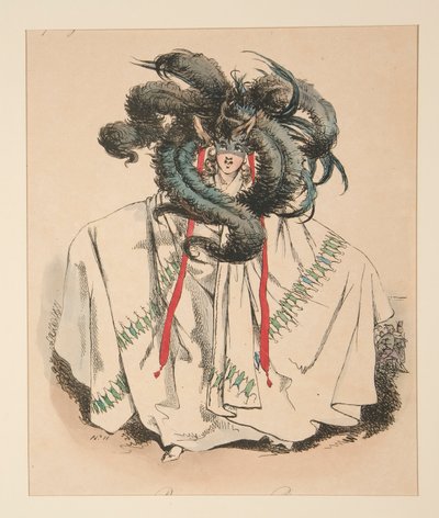 Persischer Genius - Peri von Paul Gavarni