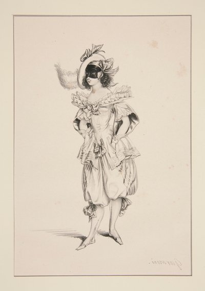 Pierrot von Paul Gavarni
