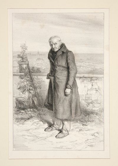 Quatre-Vingt-Dix Ans (Chevallier, Vater von Gavarni) von Paul Gavarni