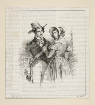 September von Paul Gavarni