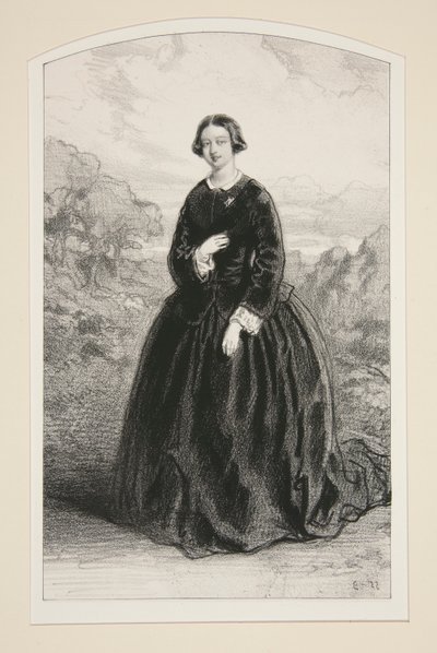 Ihre Majestät Königin Victoria von Paul Gavarni