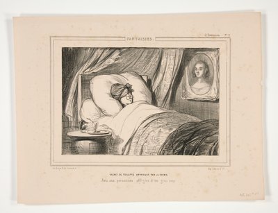 Sechs Uhr morgens von Paul Gavarni