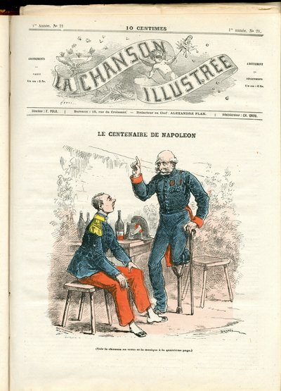 La Chanson illustrée (Magazin), Nummer 21 von Paul Hadol