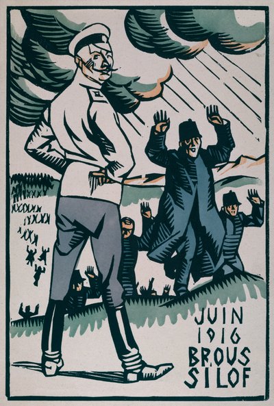 Brusilow-Offensive im Juni 1916 von Paul Hermann