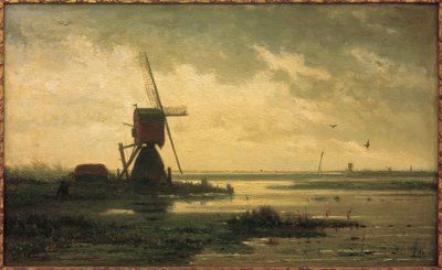 Polderlandschaft von Paul Joseph Constantin Gabriel