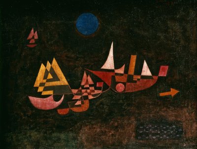 Abfahrt der Schiffe von Paul Klee