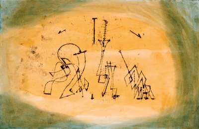 Abstraktes Trio, 1923 von Paul Klee