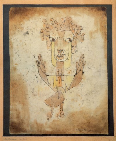Angelus Novus, 1920 von Paul Klee