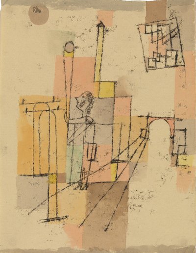 Vor dem Fest, 1920 von Paul Klee