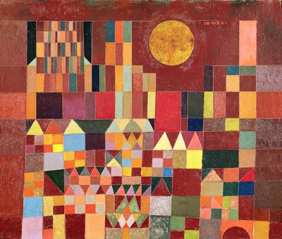 Schloss und Sonne von Paul Klee