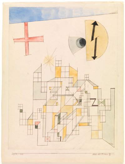 Haus der Firma Z (Firmaet Zs hus) von Paul Klee