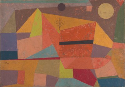 Heitere Gebirgslandschaft von Paul Klee
