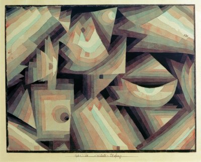 Kristall-Stufung von Paul Klee