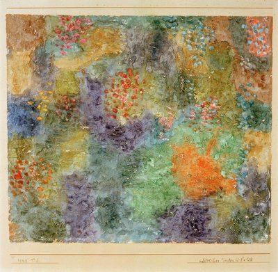 Nördlicher Garten in Blüte von Paul Klee