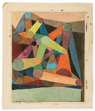 Offener Berg von Paul Klee