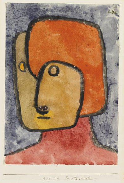 Prätendent, 1939 von Paul Klee