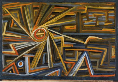 Strahlung und Rotation von Paul Klee