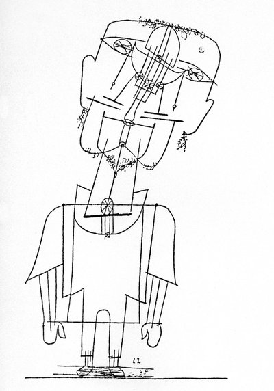 Selbstporträt von Paul Klee