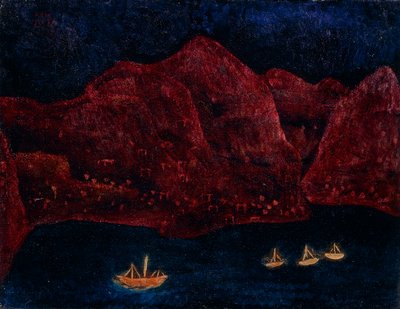 Südlicher Küstenabend von Paul Klee