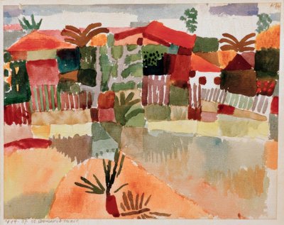 St. Germain b. Tunis von Paul Klee