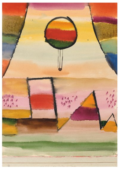 Der Ballon im Fenster, 1929 von Paul Klee