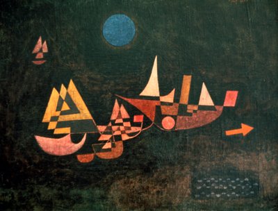 Die Schiffe fahren ab, 1927 von Paul Klee