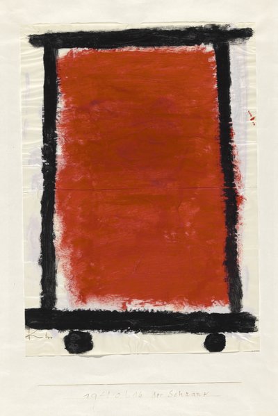 Der Schrank, 1940 von Paul Klee