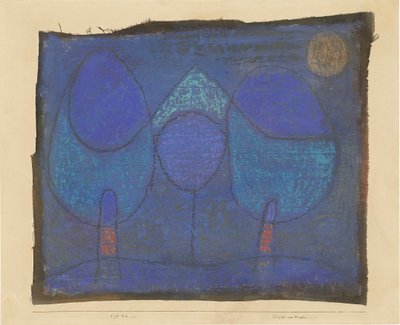 Bäume am Wasser von Paul Klee