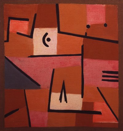 Blick von Rot von Paul Klee