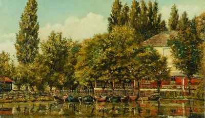 Moret-sur-Loing von Paul Leduc