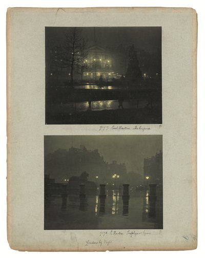 London bei Gaslicht, ca. 1896 von Paul Martin