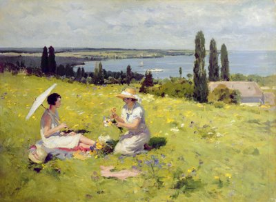 Blumen pflücken von Paul Michel Dupuy