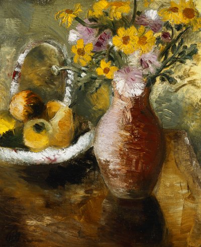 Sommerblumen in einer Vase von Paul Nash