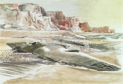 Der Räuber am Ufer von Paul Nash