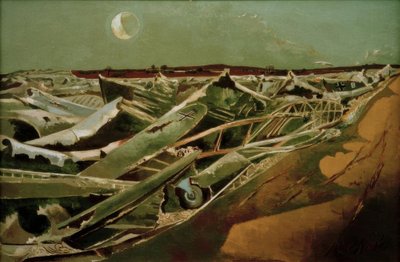 Totes Meer von Paul Nash