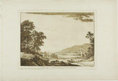 Bangor im County Caernarvon von Paul Sandby