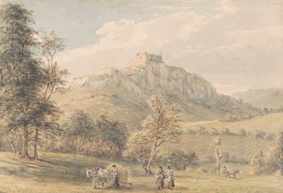 Carreg Cennen Castle von Paul Sandby