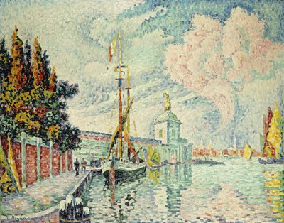 La Dogana, 1909 von Paul Signac