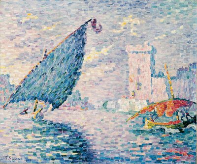 Marseille, Fischerboote, 1907 von Paul Signac