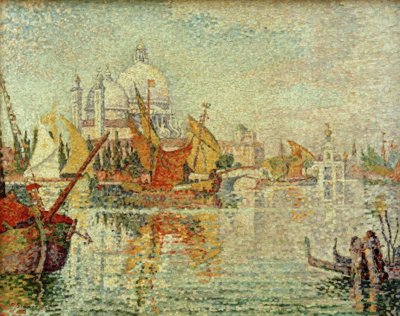 Ankerplatz der Giudecca (Venedig) von Paul Signac