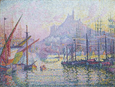 Notre-Dame-de-la-Garde (La Bonne-Mère), Marseille, 1905-6 von Paul Signac