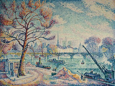 Pont des Arts von Paul Signac