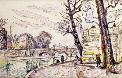 Quai de Seine von Paul Signac