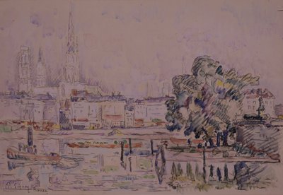 Rouen von Paul Signac