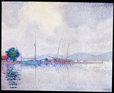 Saint-Tropez nach dem Sturm, 1895 von Paul Signac