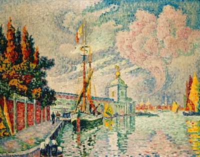 Die Dogana, 1910 von Paul Signac