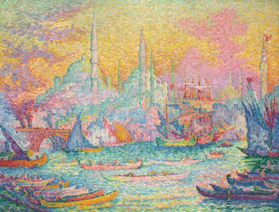 Das Goldene Horn, Konstantinopel von Paul Signac