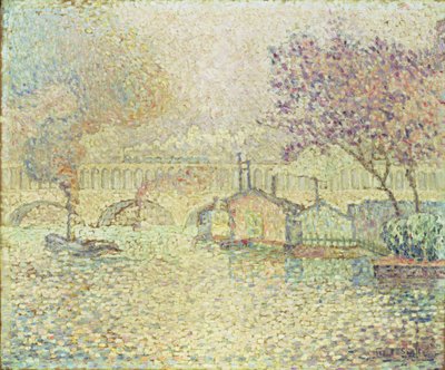 Das Viadukt bei Auteuil, ca. 1900 von Paul Signac